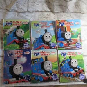 Thomas & Friends Children's Hardcover 6 Set Book Lot - Story Reader Me Reader